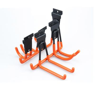 China Hot Selling Sustainable Orange 650 Series Wall Mount Wall Mount Household Metal Tool Garage Storage Hangers Heavy Duty for sale