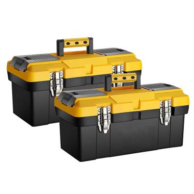 China Multi-Function Waterproof Household Storage Large Size Portables With Hardware Imperial Hold Tool Box Storage Tool Suitcase Plastic Boxes for sale