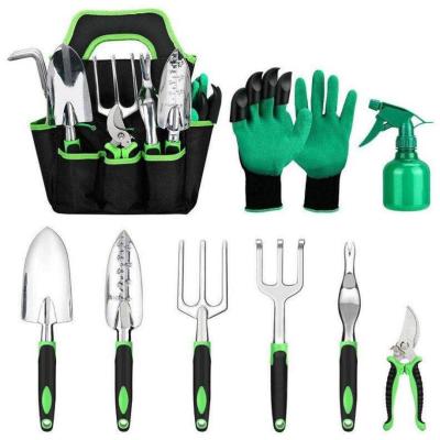 China Two PCS Color Aviation Silicone Handle Alloy Aluminum Shovel Of 9 Hand Tools Shears Household Garden The Other Hand Tools Tool Kit Set for sale