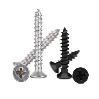 China M1-M8 Black Stainless Steel M1-M8 Sharp Shank Car Repair Phillips Nail Common Drywall Screws Self Drilling Screw for sale