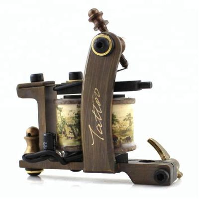 China YABA Frame Permanent Handmade Copper Tattoo Machine for sale