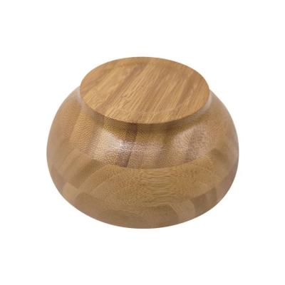 China Sustainable advance the industry factory price wooden bowl acacia wood salad for sale