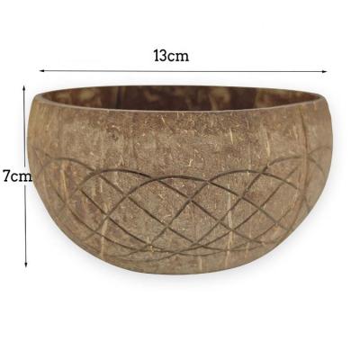 China Sustainable Delicate Appearance Reasonable Price Coconut Bowl With String for sale