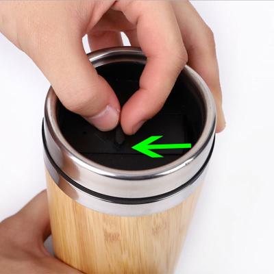 China Fashion Best Viable Factory Price 500Ml Welcome Flask Bamboo Lid for sale