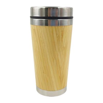 China Competitive price viable cheap personalized bamboo mug with silicone lid for sale