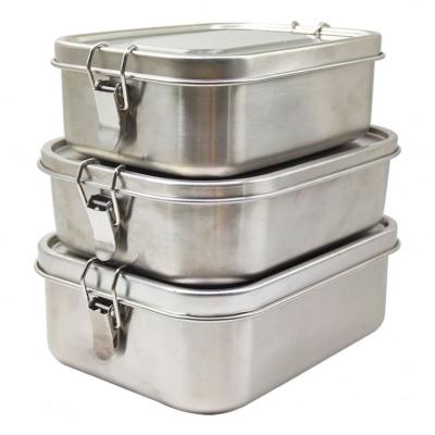 China Freshness Preservation Lead Industry Factory Price Lunch Box Stainless Steel For Students for sale