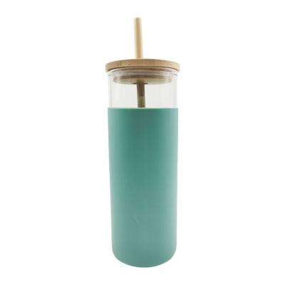 China Linyi Design New Modern Viable Low Price Double Wall Glass Water Bottle for sale