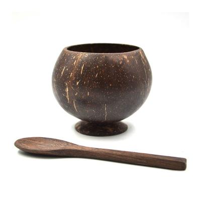 China Professional Viable Factory Manufacturer Coconut Shell Ice Cream Bowl for sale