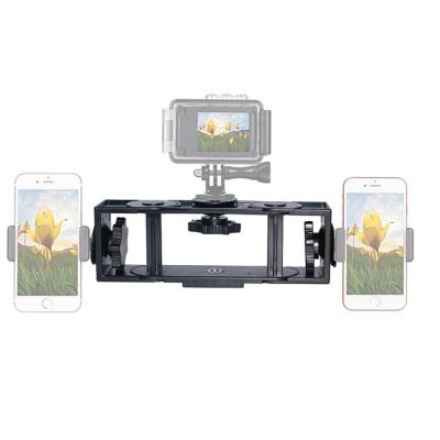 China Hot selling multifunctional ABS studio photography props live cell phone stabilizer 3 position bracket for sale