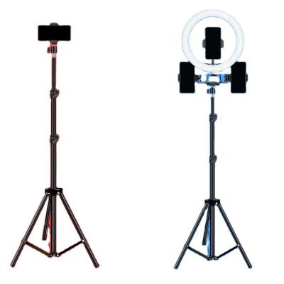 China Below 6 Inch Customized Adjustable Professional Long Ring Lightweight Mobile Tripod Suitable For Camera Shooting for sale