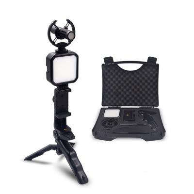 China Mini Hot Sale Mini Video Light Microphone Short Video Recording Kit for sale