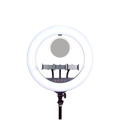 China 16 inch 168pcs LED 48w PORTABLE Selfie Photographic Lighting Photo Light Ring Lamp Dimmable Circular Beauty Lamp Tripods for sale