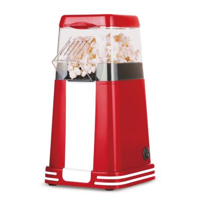 China Easy Operation Popcorn Maker Electric Hot Air Circulation Popcorn Popper Popcorn Machine Portable Rate With Cover for sale