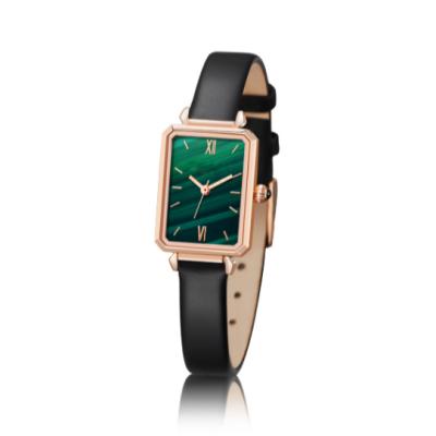 China Luxury And Green Quartz Water Resistant Watches Women Wrist Watches And Slim Watch for sale