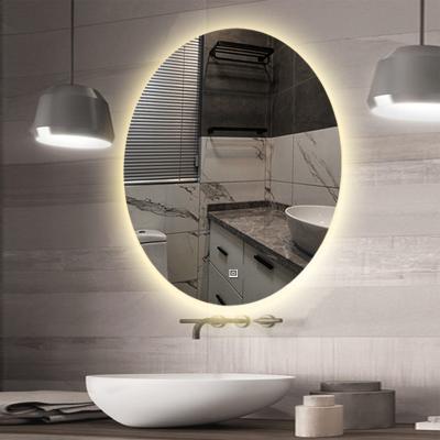 China Wholesale OEM ODM SAA Modern Driver OEM ODM SAA Driver Smart Backlit Wall Light Silver LED Bath Fog Light Copper 5MM for sale