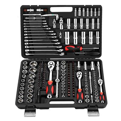 China Car Repair Srunv Socket Wrench Tool Kit Craftsman 216 Ratchet Socket Wrench Set Tools For Mechanic Workshop for sale