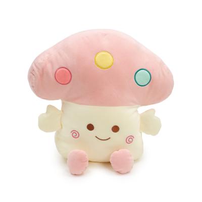 China Lovely Cute Doll Factory Mushroom Plush Toys Kawaii Plushie Pillow for sale