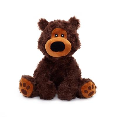 China Cute Chocolate Brown Teddy Bear Stuffed Toy Animal Doll Plush Stuffed Toy for sale