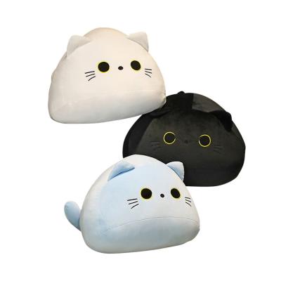 China Cute Doll Sofa Cushion Kawaii Plush Toy Stuffed Cute Cartoon Soft Cat Plush Pillow Animal Doll for sale