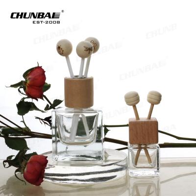 China Wholesale Empty 10ml 30ml Clear Essential Oil Aromatherapy Glass Reed Diffuser Stick Aroma Bottles With Packaging à venda