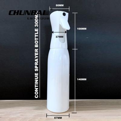 중국 High Quality 4oz Clear Frosted High Quality 500ml Customized Hair Salon Water Body Continuous Spray Bottle Fine Mist Sprayer 판매용