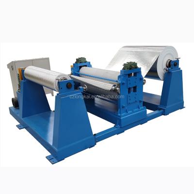 China Building Material Shops High Quality Aluminum Foil Embossing Machine for sale