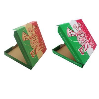 China Custom Recyclable Wholesale FREE Design Your Store Brand Material Food Grade Packaging Box Pizza Boxes With Logo for sale