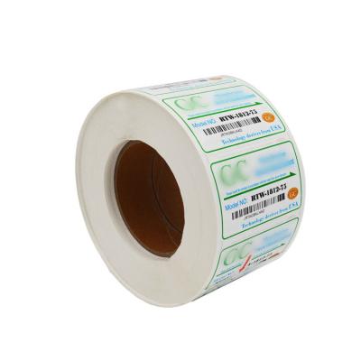 China Custom Logo Stickers Product Labels Printed Die Cut Vinyl Waterproof Adhesive Food Packaging Stickers Industry Vinyl for sale