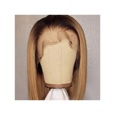 China Hot Item Colored Bob Wig Human Hair Lace Front Gs Body Wave Short Bob Wig for sale