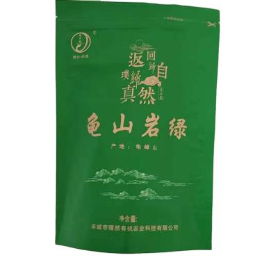 China Recyclable Self Supporting Composite Plastic Rock Green Guishan Bag Good Quality Tote Bag for sale