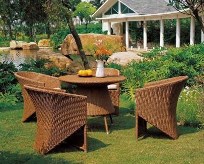 China Leisure Modern Outdoor Garden Woven Patio Chair for sale