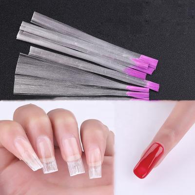 China 2021 New Fiber Extension Fiber For Nails Extend 100pcs/bag Nail Arts Tool for sale