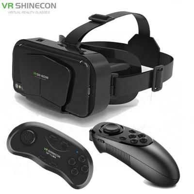 China 2022 new VR glasses Thousand magic VR glassesSHINECON Group of Ten mobile phone 3D virtual reality headset panorama < 50