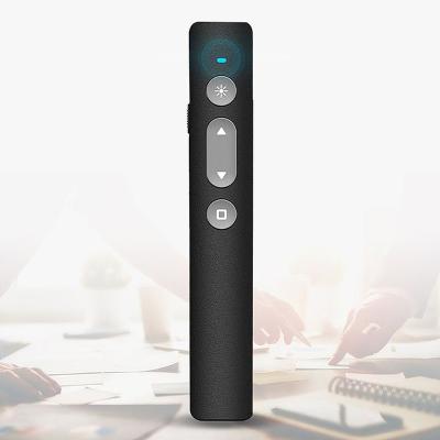 China 2.4 GHz Presenter PPT Wireless Multifunctional Flip Pen Business Remote Teaching Demonstration USB Charging Laser Flip Pen 200mAh for sale