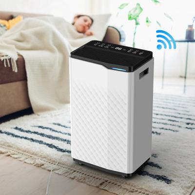 China New Design 25L Hotel 2021 Mini 36db Air Purifier Low Noise Portable Dehumidifier Dehumidifier Dehumidifiers for sale