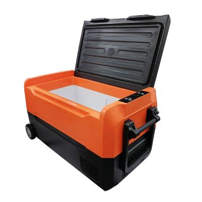 China 2021New Mini Fridges 35L Car Fridge Freezer Compressor 12v Compressor Portable Car Refrigerator for sale