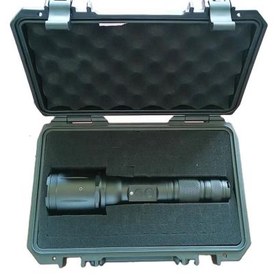 China 0.8 KG Rechargeable High Powerful Tactical Laser Torch with LED Flashlight For Outdoor for sale