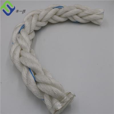 China 8 Strand Polypropylene Mono Material 36-120mm Pp Braided Rope For Boat Ship Yacht for sale