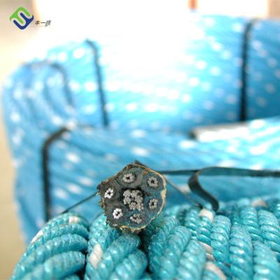 China Rope Polypropylene 16mm Combination Rope PP Fishing Trawling Rope for sale