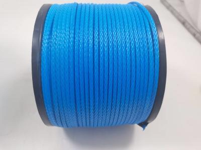 China High Strength UHMWPE Ropes Sling 12 Strands UHMWPE Tow Rope for sale