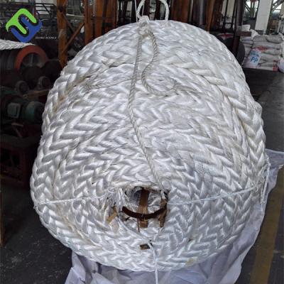 China Floating 8 Strand Nylon Marine Rope Polyamide 56mmx220m For Marine for sale