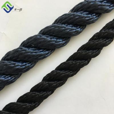 China Corda de nylon torcida 3 costas de Marine Mooring Rope Sailing Yacht da poliamida à venda