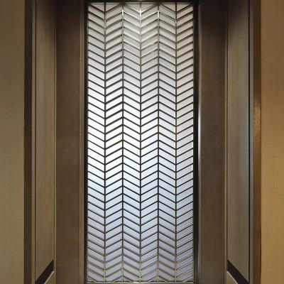 China Art Deco ECT Partition Wall Screen And Room Dividers Metal Stainless Steel for sale