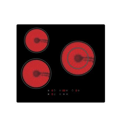 中国 Household 5200w 520*590mm Sensor touch 3 zones hob Hybriod ceramic hob cookerALP-DC7766 販売のため