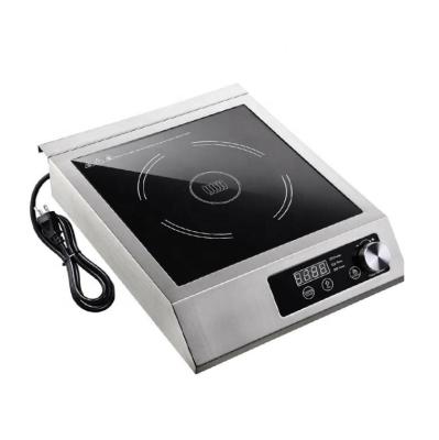 China Household OEM factory 3500W stainless steel body commercial induction cooker electric_kitchen knob control ALP-A8001 for sale