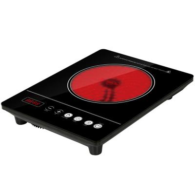 Cina Pan Detection 2000W Sensor Touch Control Infrared Cooker /electric Infrared Cooker/Ceramic Cooker in vendita