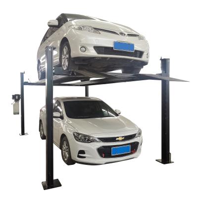 China Single Side Lock Release 431XL Car Stop Movable Four Post Car Parking Lift for sale