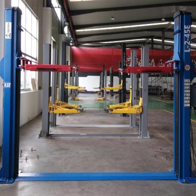 China 205B CE Approved Electric Car Lift 4500KGS Post Base Two Plate Version 4.5 Tons for sale