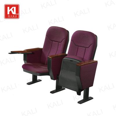 China Modern Plastic Metal Leg Amphitheater Theater Church Church Folding Chair For School Meeting Furniture (KL-701) for sale