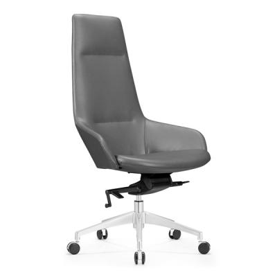 China Executive Part Used Leather Finish Chair Rotation Boss Of The Chair Factory Supply Office Computer Workstation for sale